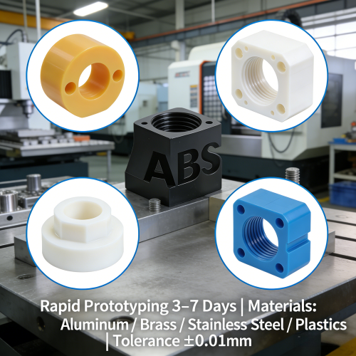 High Quality CNC Plastic Machining Parts