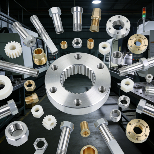 Precision Brass CNC Turning Parts