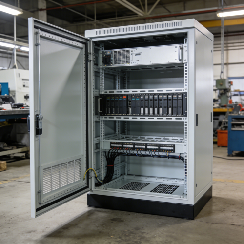 Custom Sheet Metal Fabrication Services - Electrical Enclosures & Power Cabinets