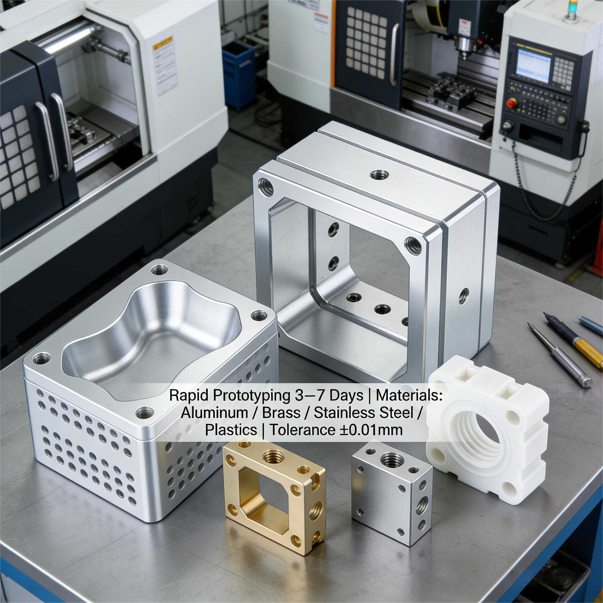 One-Stop Machining Services - CNC Milling, Turning, and Sheet Metal Fabrication