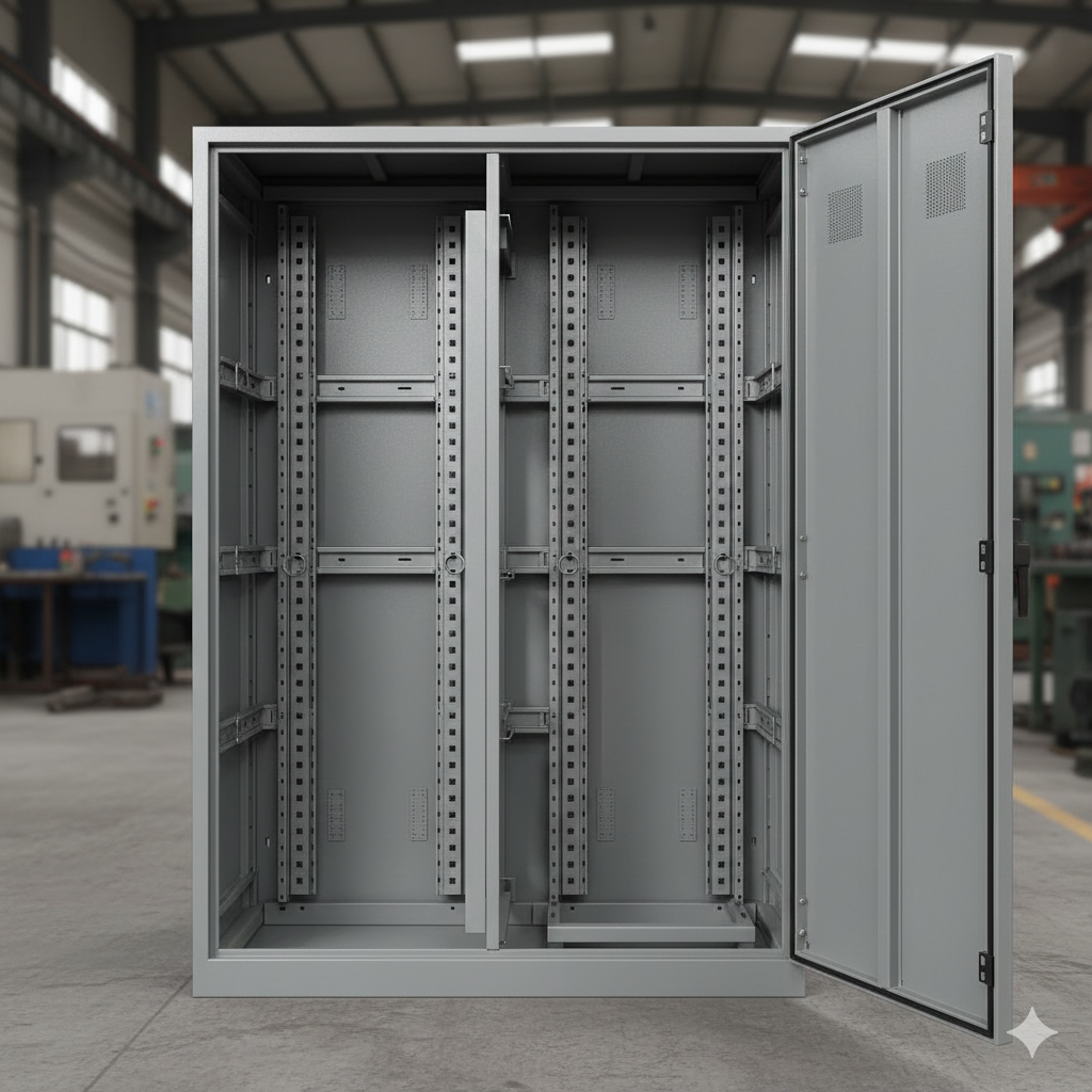 Custom Powder Coated Steel Electrical Switchgear Box