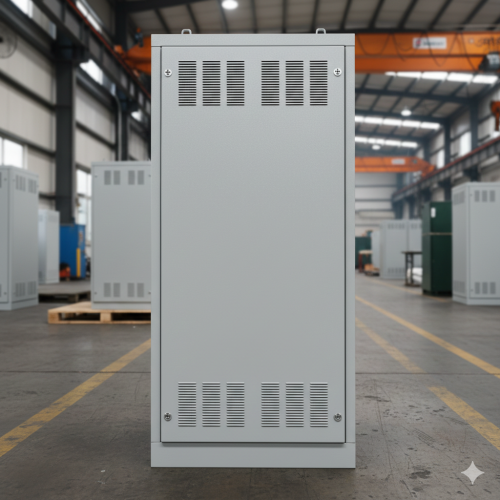 Custom Powder Coated Steel Electrical Switchgear Box