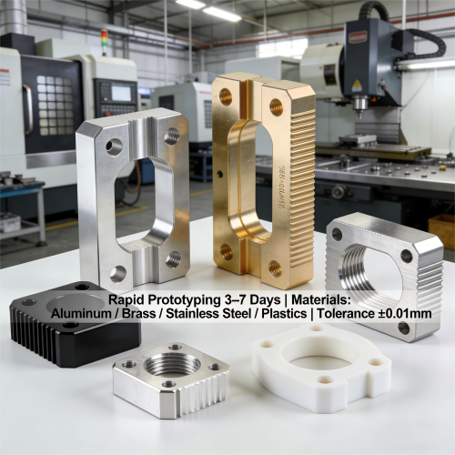 Anodized Aluminum CNC Machining Parts