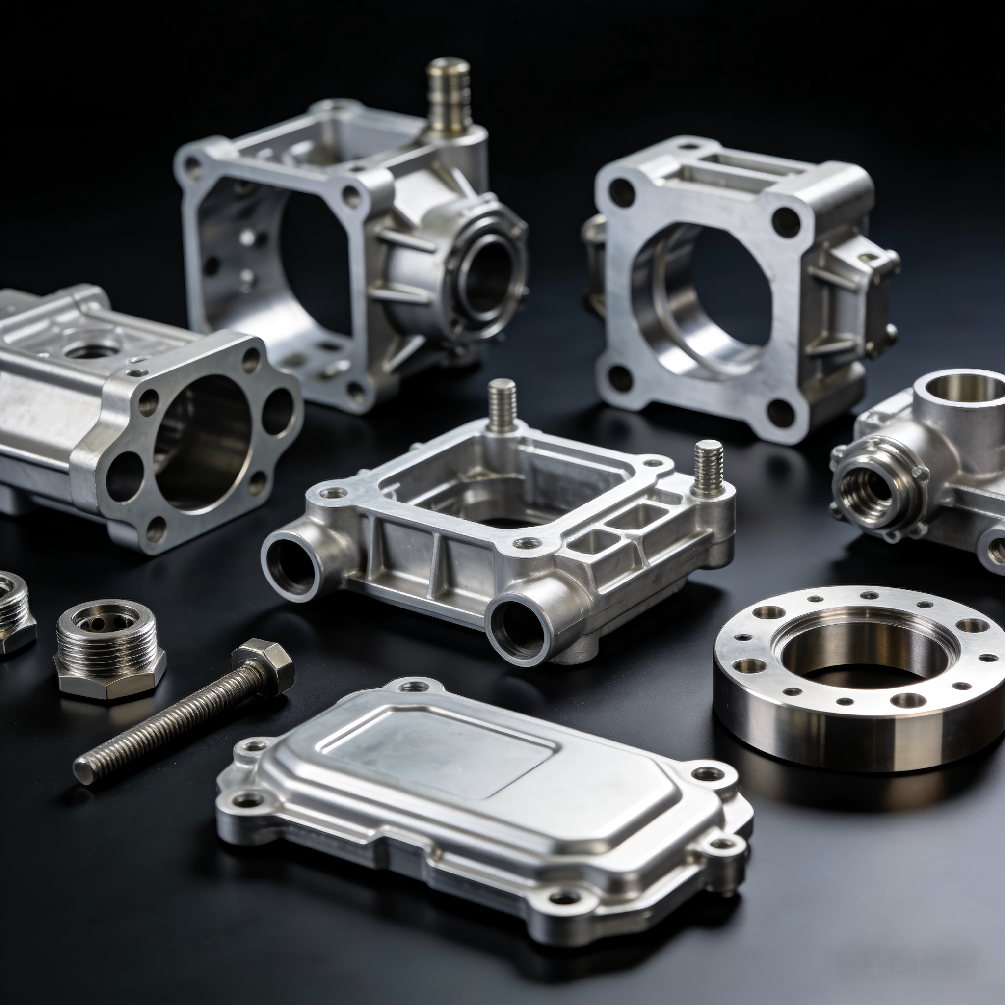 Aluminum CNC Machining Services - 6061/7075 Aluminum Parts with Anodizing Finish